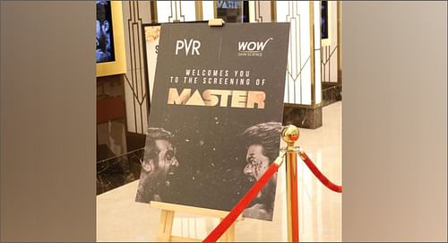 WOW Skin Science teams up with PVR to debut Tamil film ‘Master’